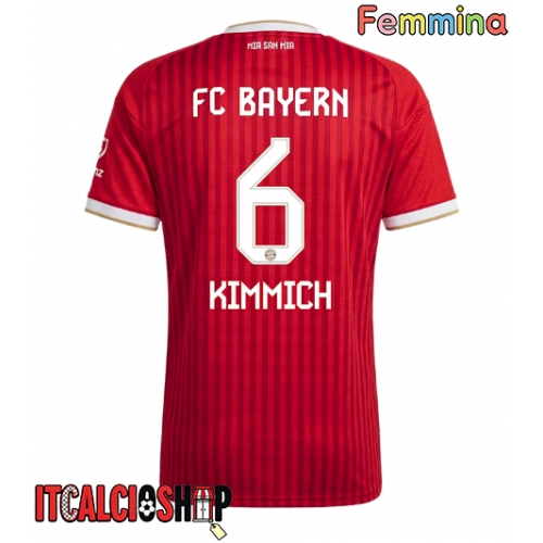 Bayern Munich Joshua Kimmich #6 Prima Maglia Femmina 2026-27 Manica Corta